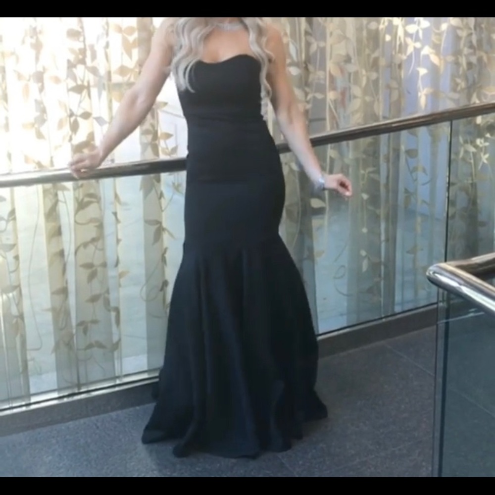ASOS trumpet gown